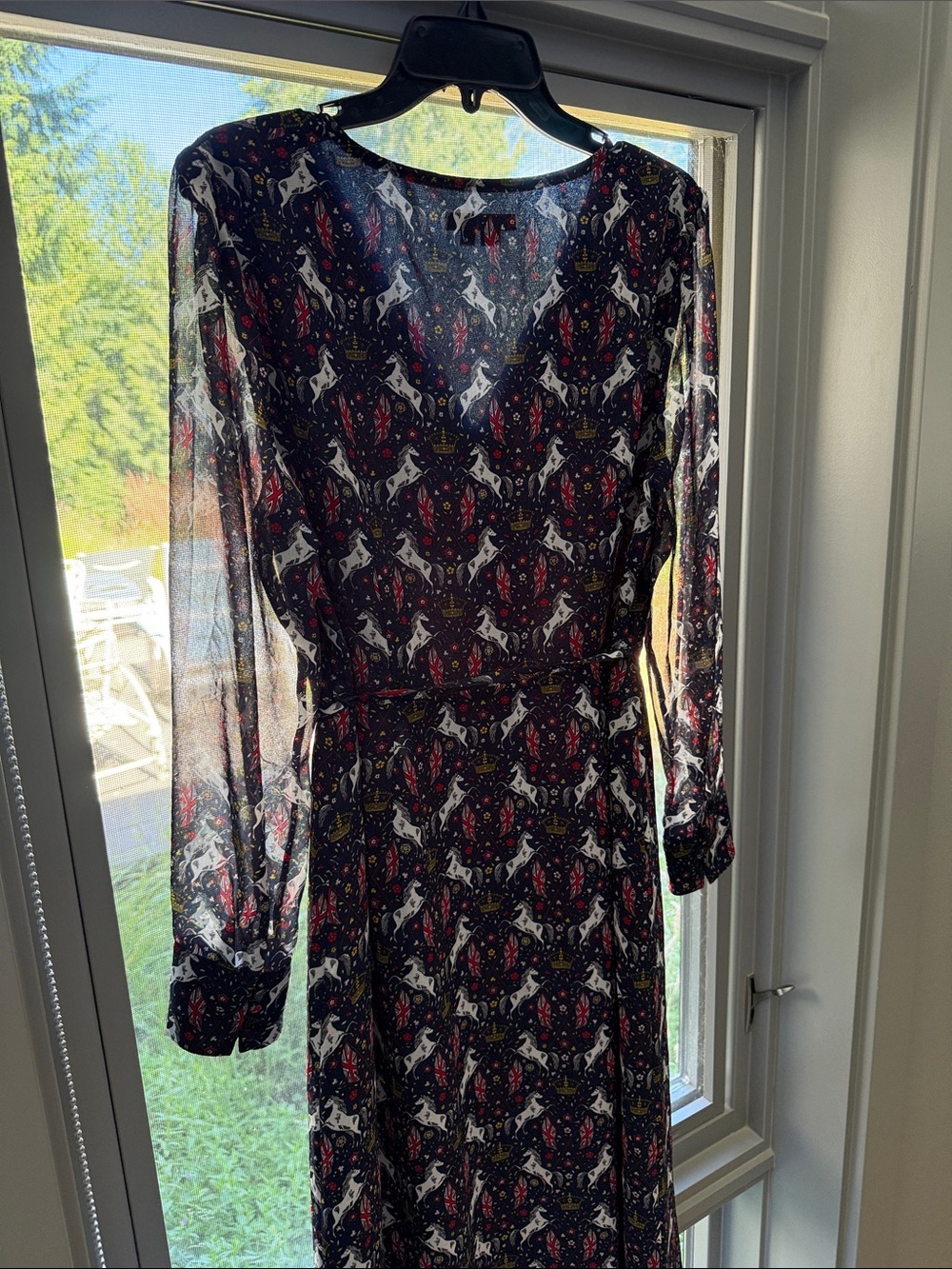 Boden Navy Midi Dress - US 12R - Picture 5 of 5